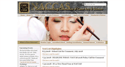 Desktop Screenshot of naccas.org